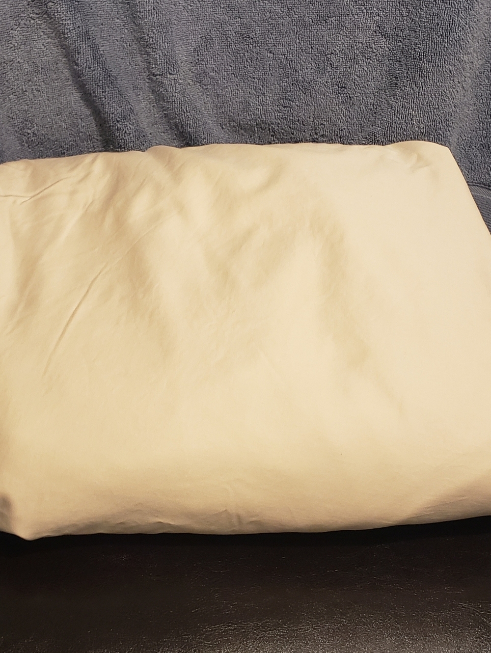 Wamsutta 100% Pima Cotton Queen Fitted Sheet 625 TC Beige